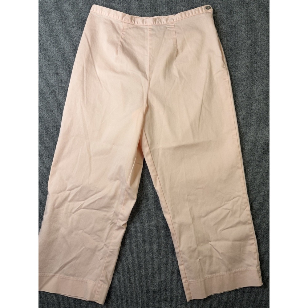 CMC Natural‎ Discoveries Pink Capri Pants M NWT Stretch